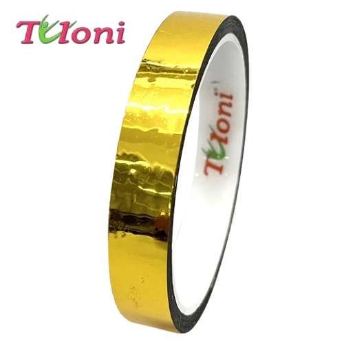 nikasport.eu-tuloni-tape-metal-t1224-4 TULONI Metalizuota Lipni Juosta, Auksinė