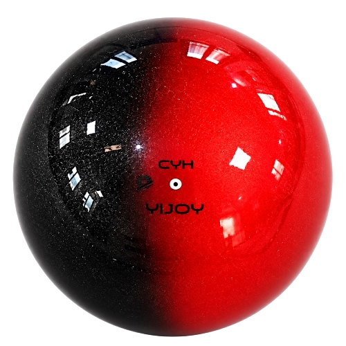 Мяч YIJOY Double (Черно-Красный) 18,5см, FIG Approved